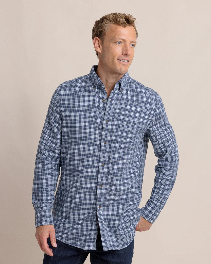 Long Sleeve Barnwell Plaid Button Down