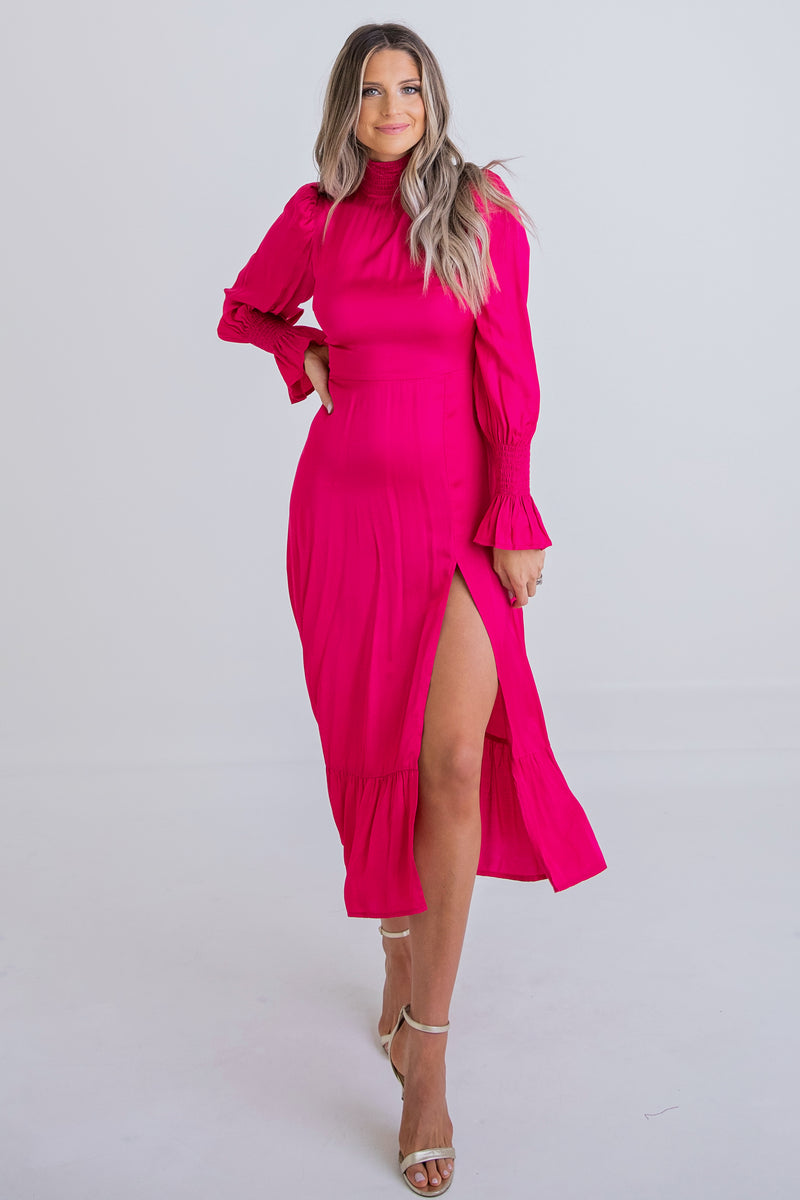 The Karlie Smock Midi Dress