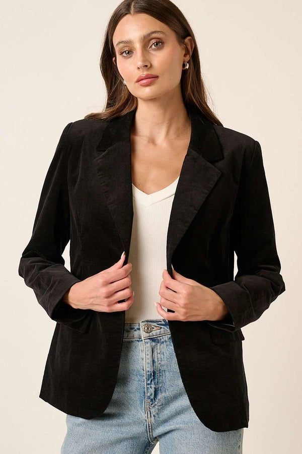 The Caitlyn Corduroy Blazer