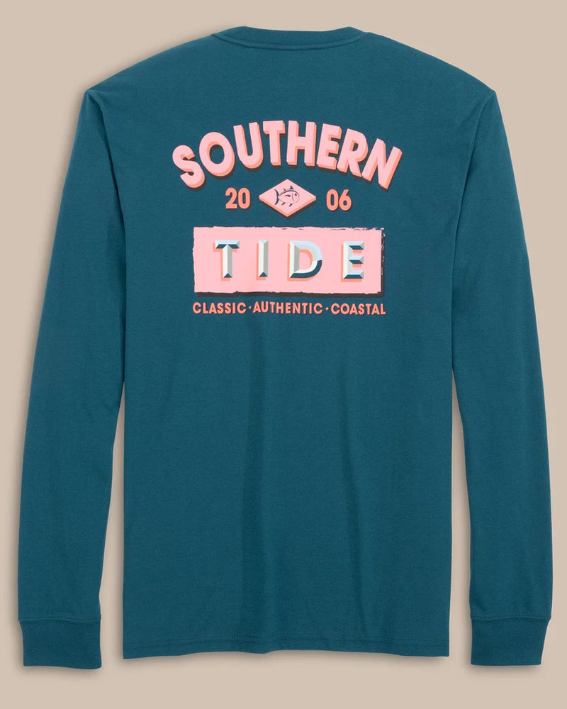 Long Sleeve Southern Tide Dimensional Tee