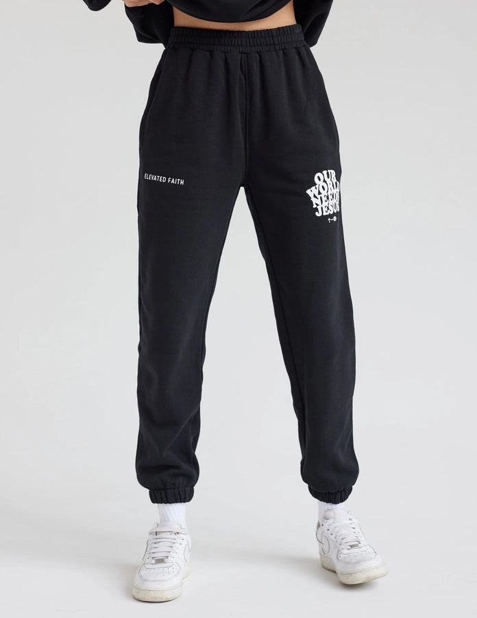 Our World Needs Jesus Sweatpants