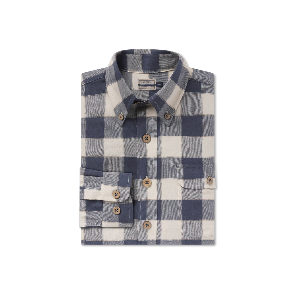 Fayetteville Gingham Flannel Button Down