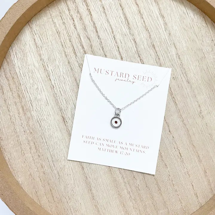 Mustard Seed Faith Necklace