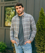 Pratt Long Sleeve Flannel Button Down