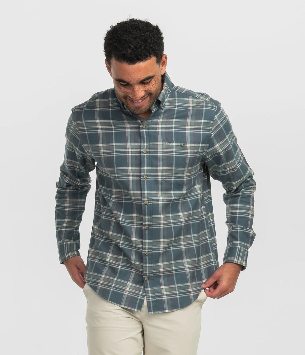 Sullivan Long Sleeve Flannel Button Down